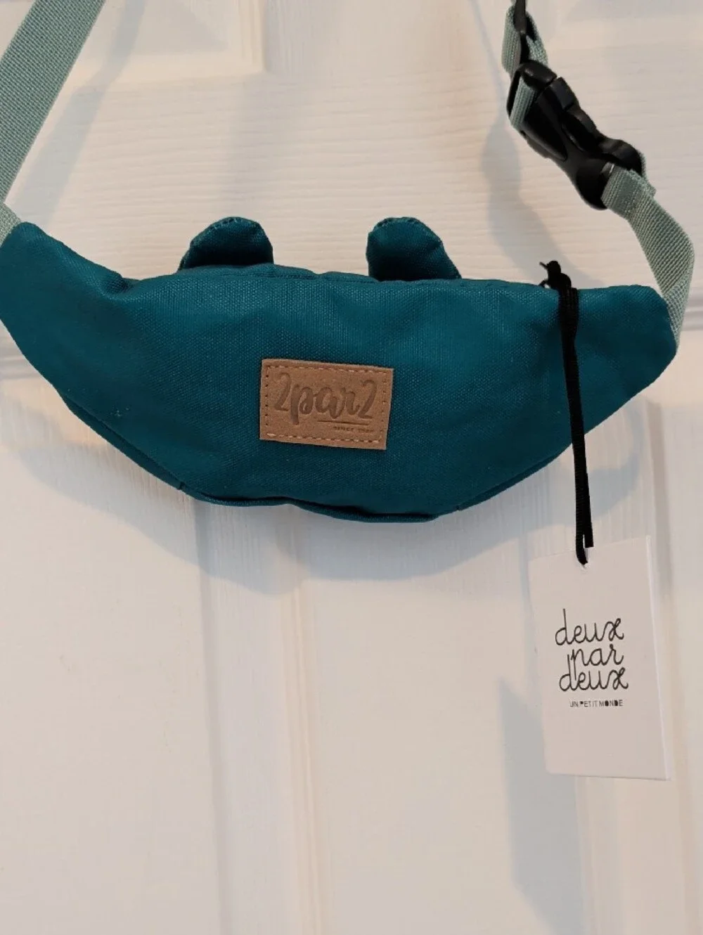 Deux par Deux Boy Playful Crocodile Fanny Pack New with Tags